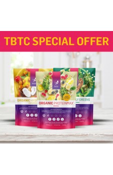 1 x Organic ProteinMax Original, 1 x Organic Daily Greens, 1 x Organic Hydrate Plus - usual SRP £129.97